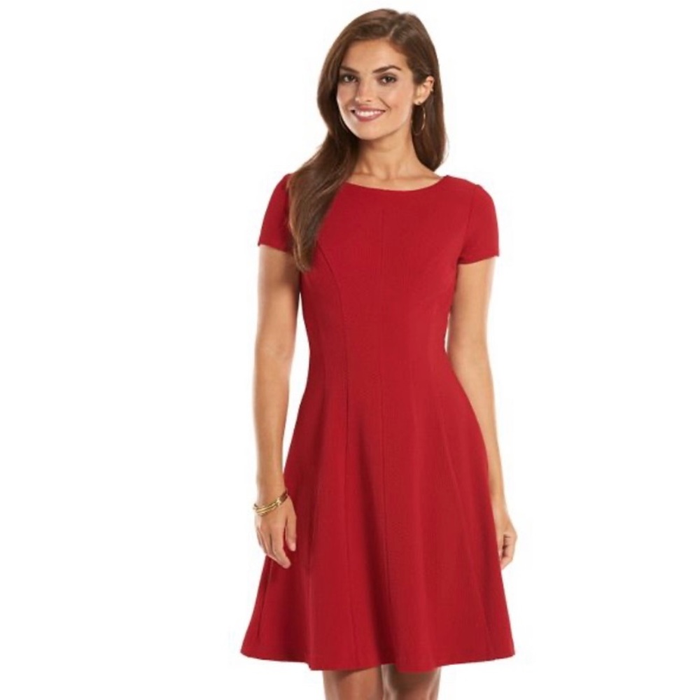 Red dress